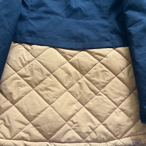 Roxy Hartley Snow Jacket Black Tan XS - Picture 9 of 9